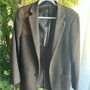 alan flusser blazer jacket With Chest Patch